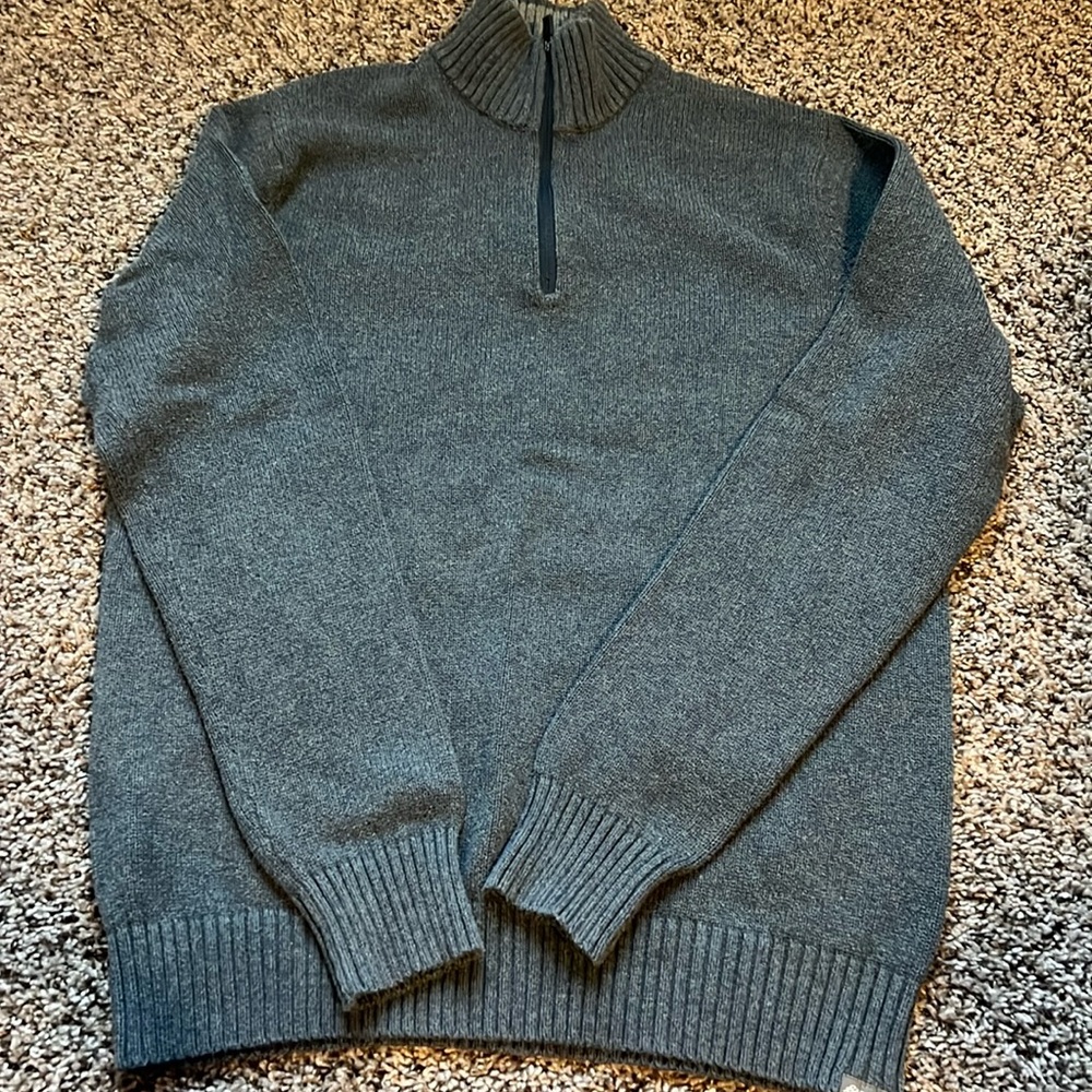 Eddie Bauer 1/4 zip knit pullover